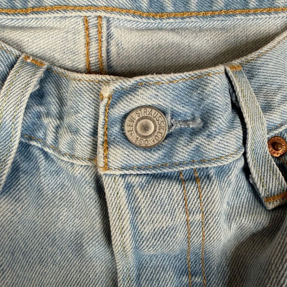 LEVI'S  501 150th Anniversary Jeans Mens 28x30 Premium Denim Floral Streetwear